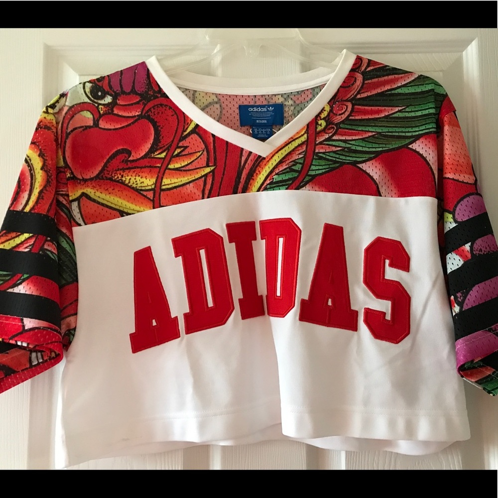 VTG Adidas Rita Ora Crop Top NWOT